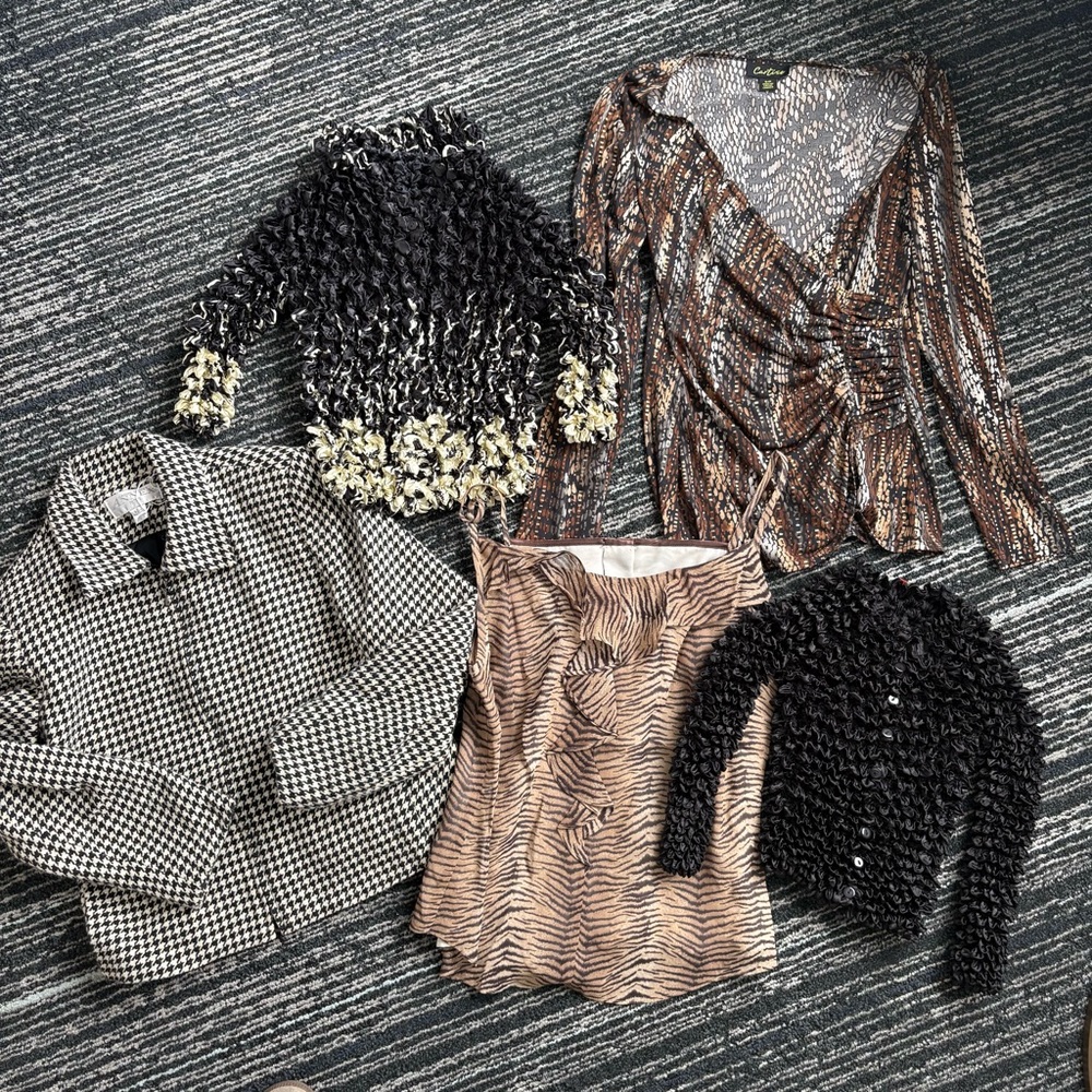 Vintage 90s Y2K style bundle curated Vintage Bundle size M fall winter